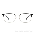 Best Selling Fashion Eyeglasses Men Optical Eyewear Titanium Glasses Frame